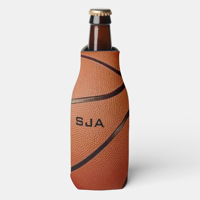 Enfriador De Botellas Frasco de diseño de baloncesto (Frente de la botella)