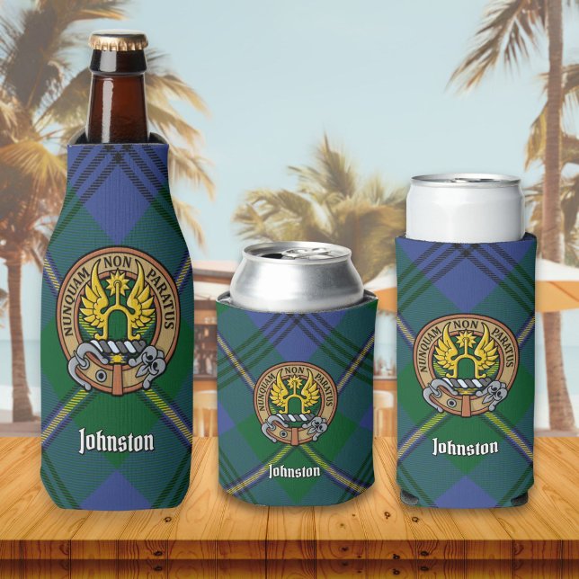 Enfriador De Botellas Frasco de Escudo de Clan Johnston (Subido por el creador)