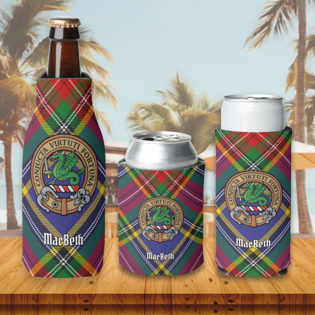 Enfriador De Botellas Frasco de Escudo de Clan MacBeth (Subido por el creador)