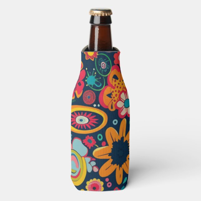 Enfriador De Botellas Frasco de Hippie (Frente de la botella)
