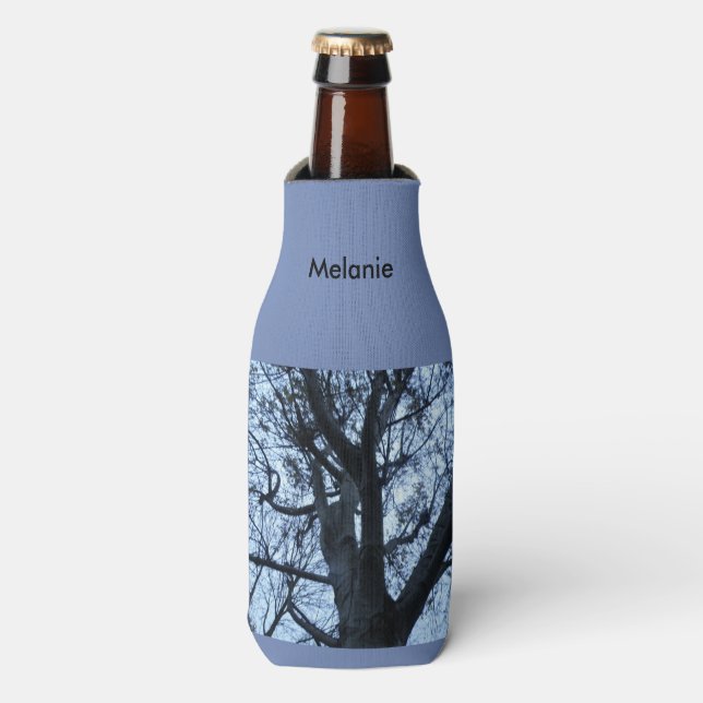 Enfriador De Botellas Frasco de Personalizado de fotografías de silueta  (Frente de la botella)