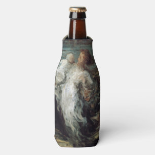 Enfriador De Botellas Frasco de personalizado monograma "Madre con hijo"