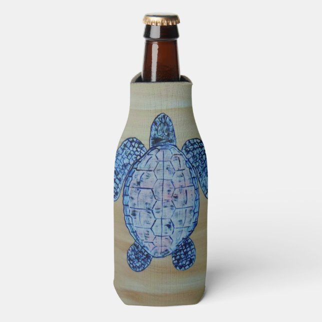 Enfriador De Botellas Frasco de tortuga (Frente de la botella)