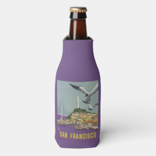 Enfriador De Botellas Frasco de Viaje Vintage de San Francisco USA