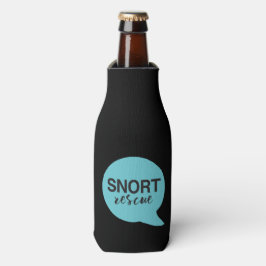 Enfriador De Botellas Frasco del logotipo de la burbuja SNORT