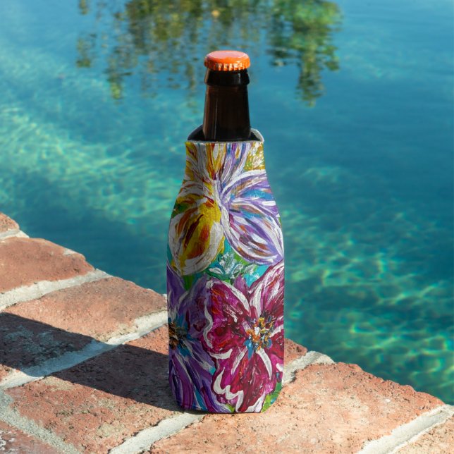 Enfriador De Botellas Frasco Floral Frasco (Piscina in situ)