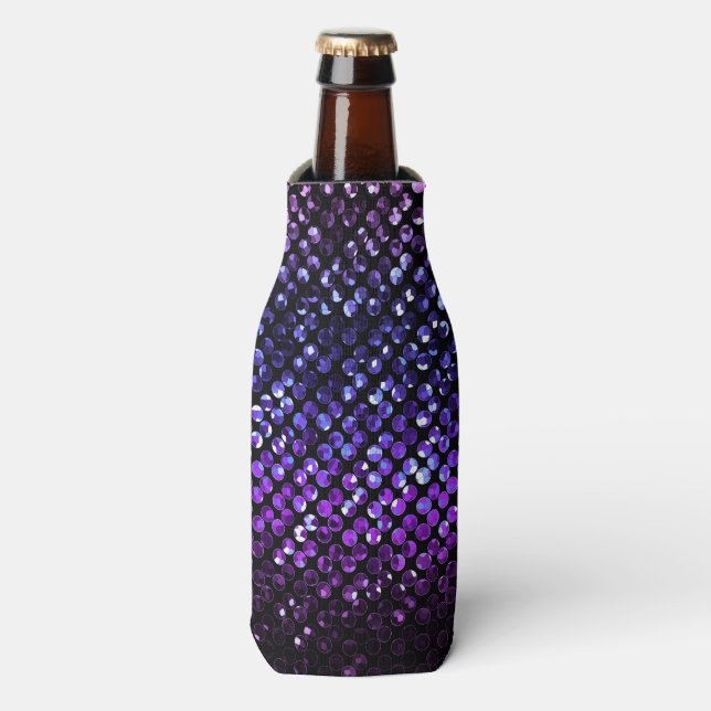 Enfriador De Botellas Frasco Frasco Frasco Crystal Bling Strass (Frente de la botella)