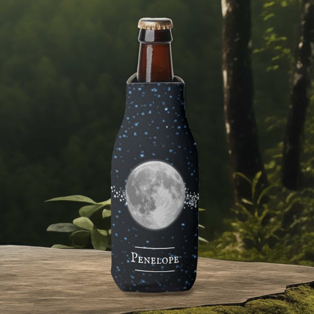 Enfriador De Botellas Frasco Lunar Personalizado (Lunar Personalized Bottle Cooler)