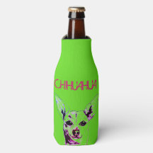 Frasco Temático Lime Green Chihuahua