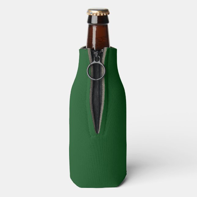Enfriador De Botellas Frasco Verde Oscuro (Reverso de la botella)