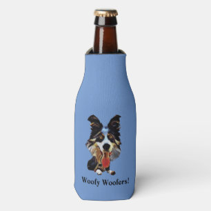 Enfriador De Botellas Funny Border Collie Dog Bottle Cooler