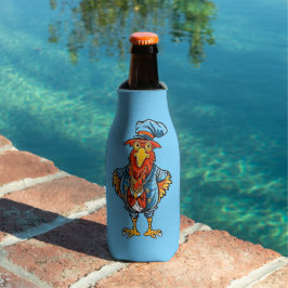 Enfriador De Botellas Funny Bossy Personalizado Rooster