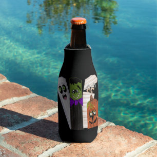 Enfriador De Botellas Funny Frankenstein Ghost Pumpkin Invisible Man