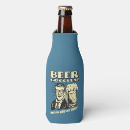 Enfriador De Botellas Gafas De Cerveza: Gira El Vapor En Guau