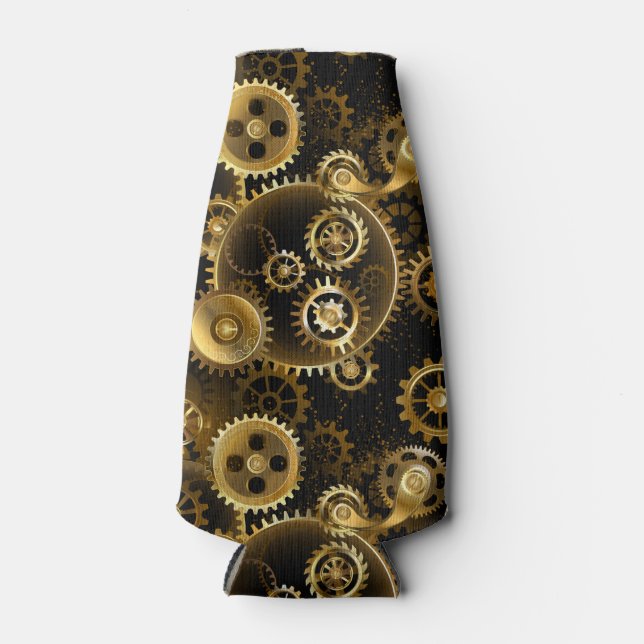 Enfriador De Botellas Gases de bronce de vapor sin soldadura (Anverso)