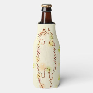 Enfriador De Botellas Gato soñoliento mullido