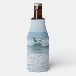 Enfriador De Botellas Gaviota en la playa en California