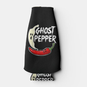 Enfriador De Botellas Ghost Pepper Funny Spicny Hot Halloween Ghost Pepp