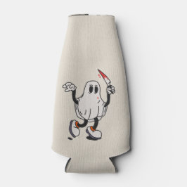 Enfriador De Botellas Ghost with blood knife