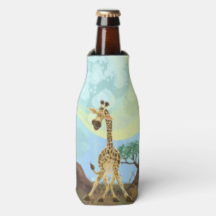 Enfriador De Botellas Giraffe del desfile de animales