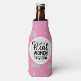 Enfriador De Botellas Golf y Cerveza Divertido diciendo que las mujeres 