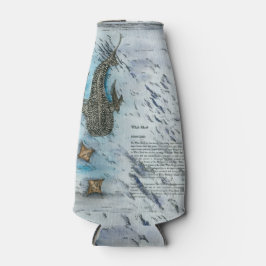 Enfriador De Botellas Gracets Endangered Whale Sharch Watercolor