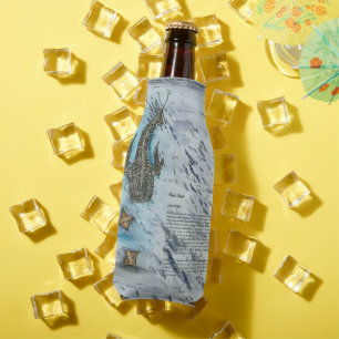 Enfriador De Botellas Gracets Endangered Whale Sharch Watercolor