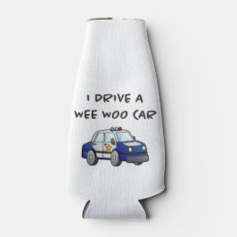 Enfriador De Botellas Gracioso auto policial