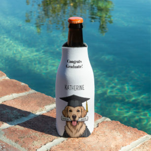 Enfriador De Botellas Graduación de personalizado Perro recuperador de o