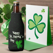 Green Shamrock Irish Happy St. Patrick's Day