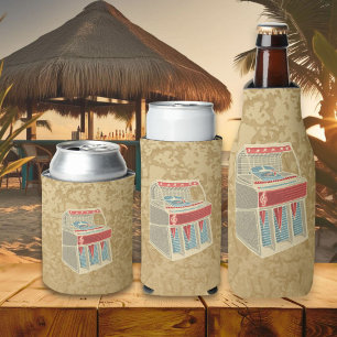 Enfriador De Botellas Grunge Jukebox