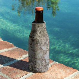 Enfriador De Botellas Guerrero con casco de Leonardo