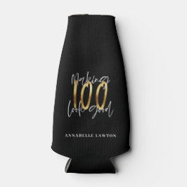 Enfriador De Botellas Hacer que 100 se vea bien como cumpleaños de oro
