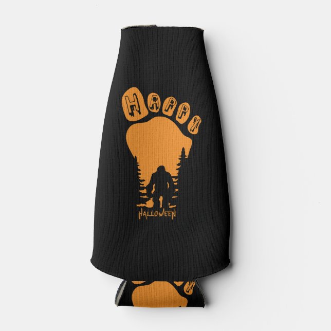 Enfriador De Botellas Halloween del buen pie (Anverso)