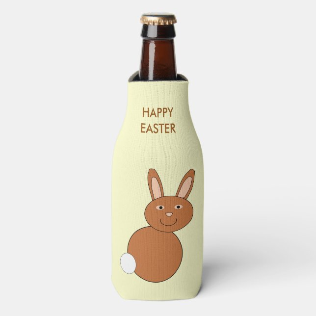 Enfriador De Botellas Happy Easter Bunny Bottle Cooler (Frente de la botella)