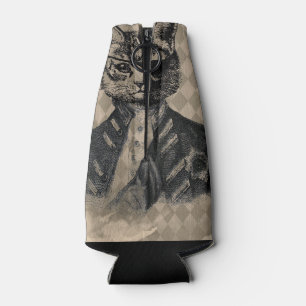 Enfriador De Botellas Harlequin Cat Grunge