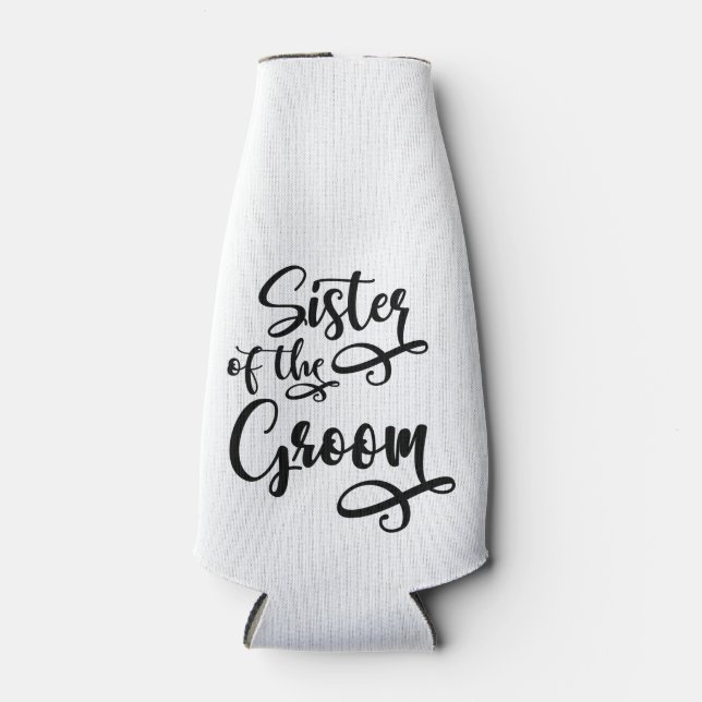 Enfriador De Botellas Hermana del Groom (Anverso)