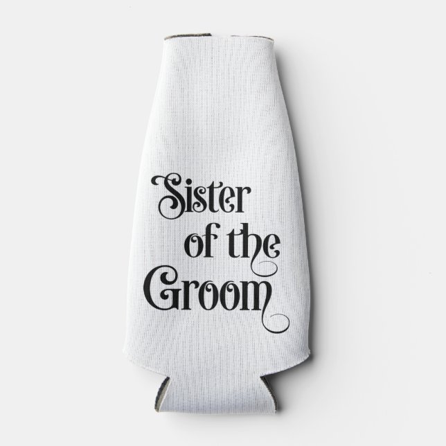 Enfriador De Botellas Hermana del novio (Anverso)