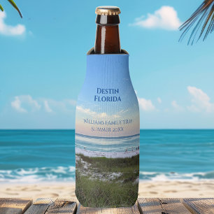 Enfriador De Botellas Hermoso evento de playa Personalizado Sunset Photo