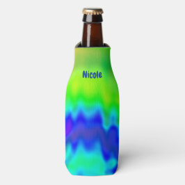 Enfriador De Botellas Hippie Tye Personalizado