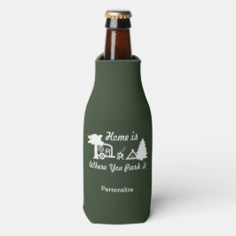 Enfriador De Botellas Hogar Es Donde Lo Estacionas | Acampada Forestal V