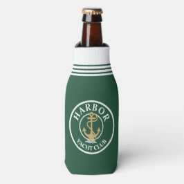Enfriador De Botellas Hunter Green Nautical Bottle Cooler