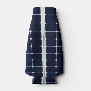 Enfriador De Botellas Imagen divertida de un panel de energía solar