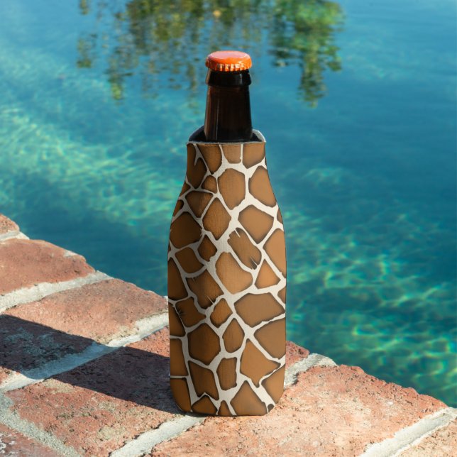Enfriador De Botellas Impresión con patrones de Giraffe Fur (Piscina in situ)
