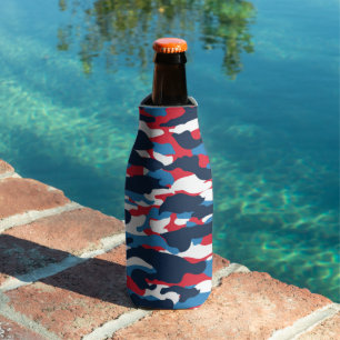 Enfriador De Botellas Impresión de frasco de frío-camo