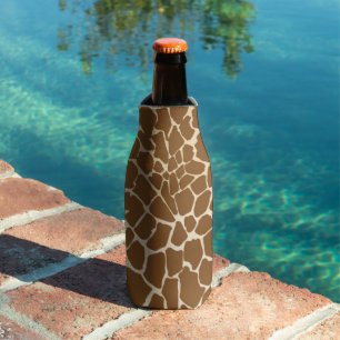 Enfriador De Botellas Impresión de patrón de pelaje de jirafa 