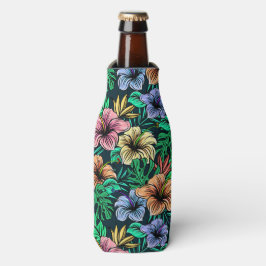 Enfriador De Botellas Impresión hawaiana