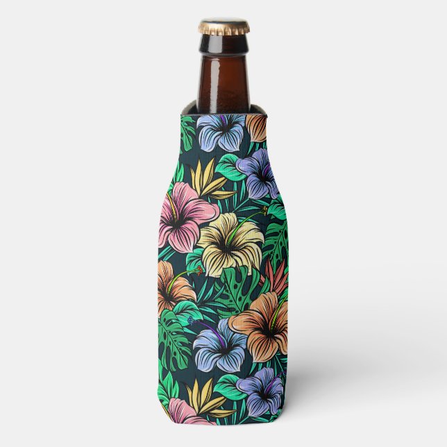 Enfriador De Botellas Impresión hawaiana (Frente de la botella)