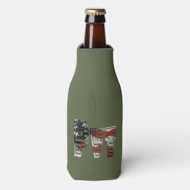 Enfriador De Botellas Increíble unidad militar patriótica (Frente de la botella)
