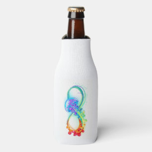 Enfriador De Botellas Infinidad con las medusas del arcoiris